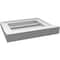 Ekena Millwork Vertical Surface Mount PVC Gable Vent: Functional, w/ 2"W x 2"P Brickmould Sill Frame, 14"W x 12"H GVPVE14X1203SF - alternate 2